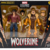 HASBRO MARVEL LEGENDS WOLVERINE SABRETOOTH ACTION FIGURES 2 PACK