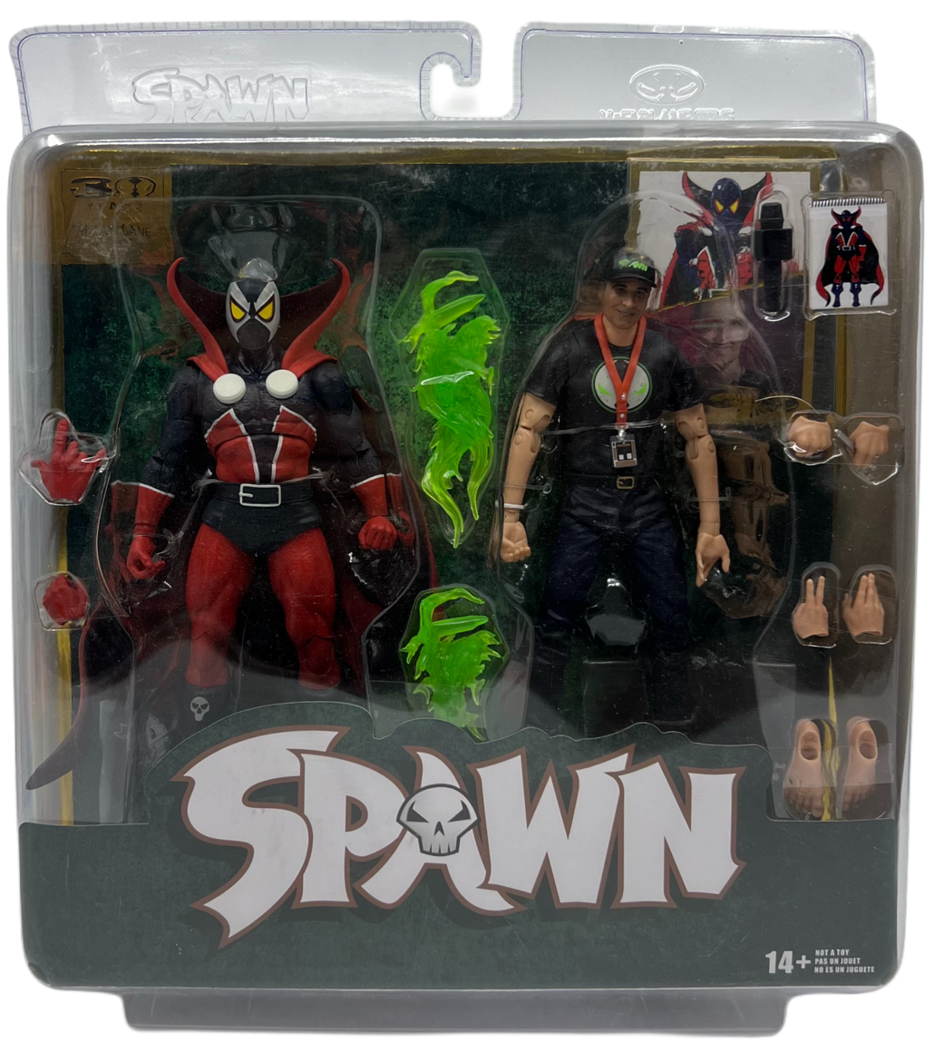 SPAWN AND TODD MCFARLANE 2 PACK ACTION FIGURES - Not-So Vintage Store