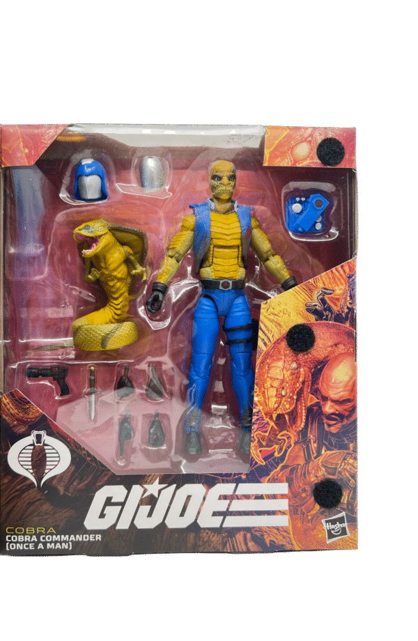 HASBRO GI JOE CLASSIFIED COBRA ONCE A MAN ACTION FIGURE SAN DIEGO COMIC CON EXCLUSIVE 2024 SDCC