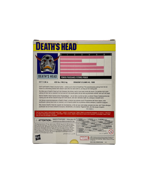 HASBRO MARVEL LEGENDS DEATH'S HEAD SAN DIEGO COMIC CON