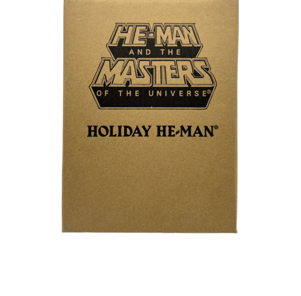 SUPER 7 MASTERS OF THE UNIVERSE HE-MAN (HOLIDAY) MOTU STORE EXCLUSIVE