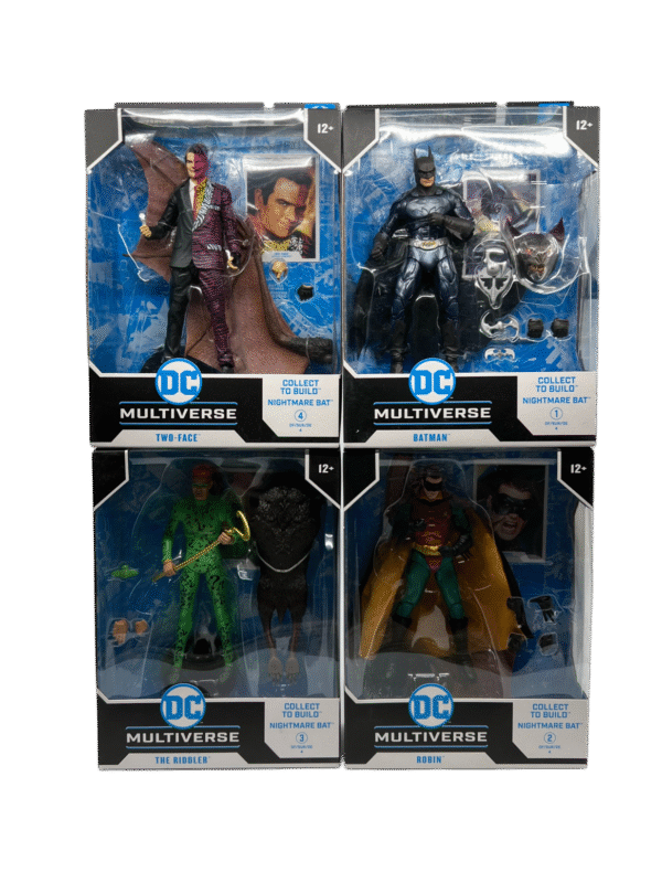 MCFARLANE BATMAN FOREVER MOVIE 4 SET ACTION FIGURES NEW