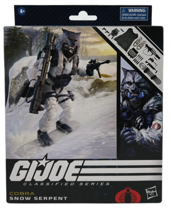 HASBRO GI JOE CLASSIFIED COBRA SNOW SERPENT ACTION FIGURE NEW