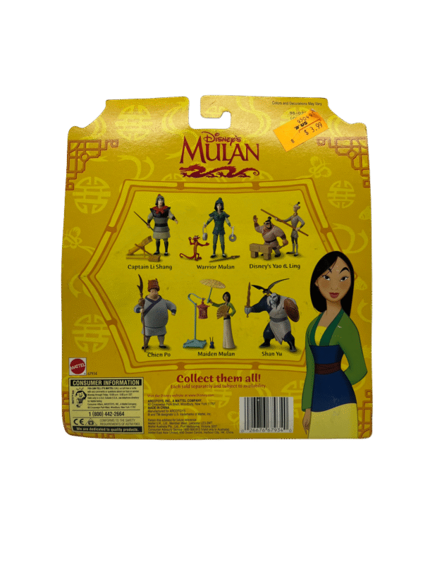 DISNEY MULAN SET 1998