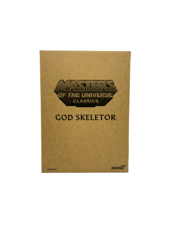 SUPER 7 MASTERS OF THE UNIVERSE MOVIE GOD SKELETOR ACTION FIGURE