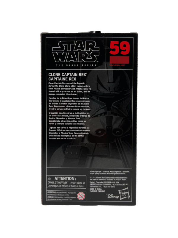 BLACK SERIES CAPTAIN REX