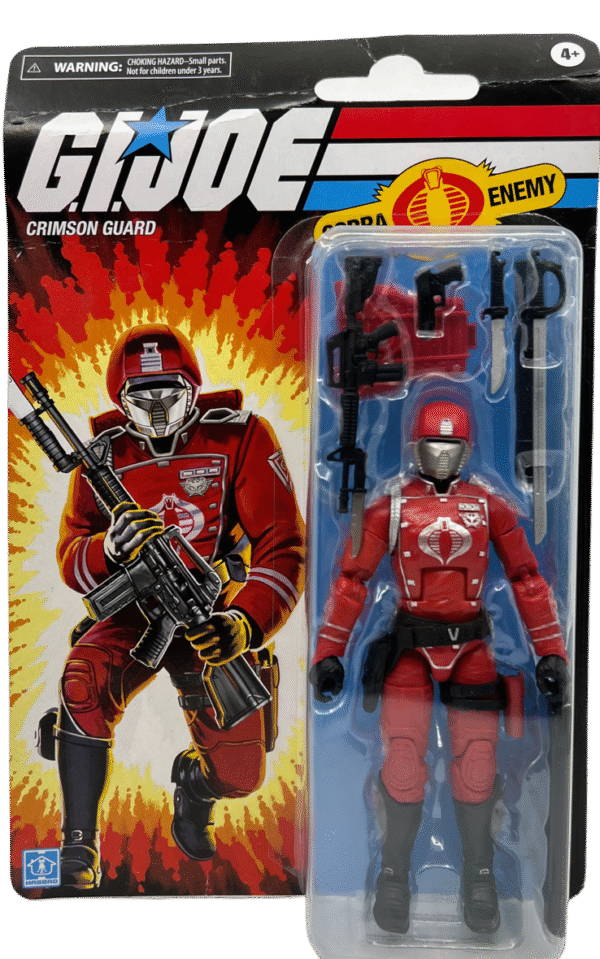 GI JOE RETRO CRIMSON GUARD
