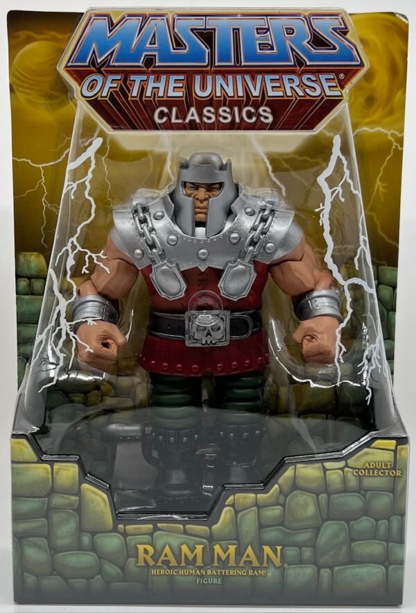 IMG_1661 MATTEL MASTERS OF THE UNIVERSE RAM MAN ACTION FIGURE MOTU CLASSICS 2009