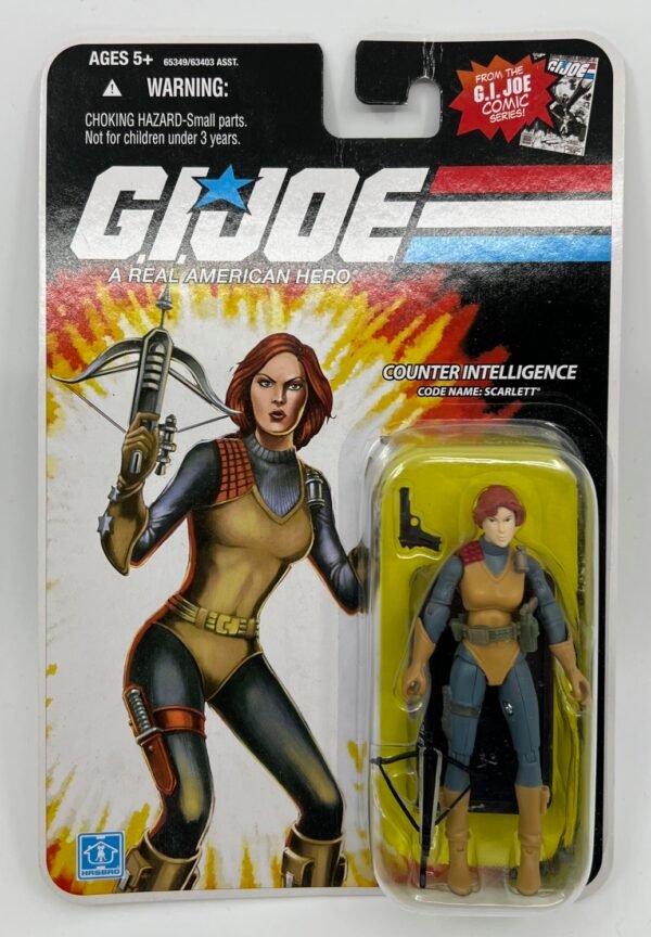 HASBRO GI JOE 25TH ANNIVERSARY SCARLETT