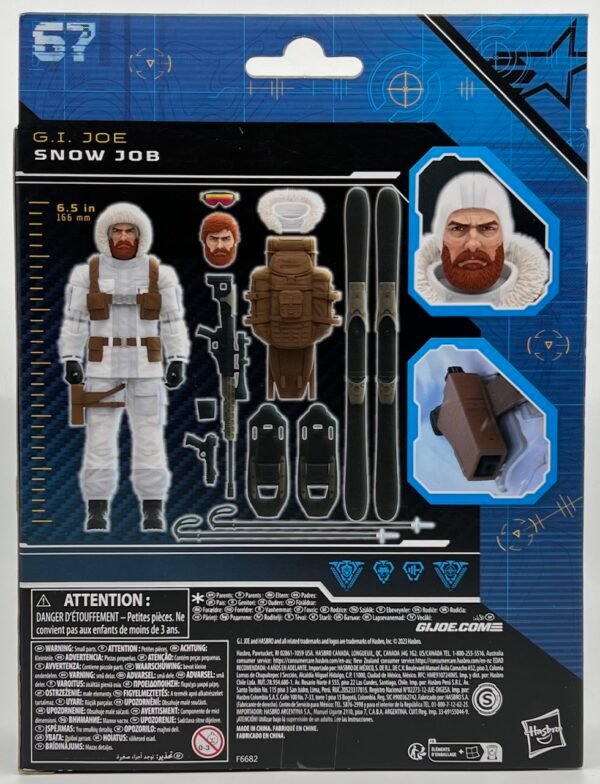 GI JOE CLASSIFIED SNOW JOB