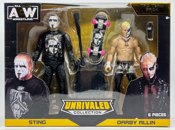 AEW UNRIVALED STING & DARBY ALLIN 2 PACK