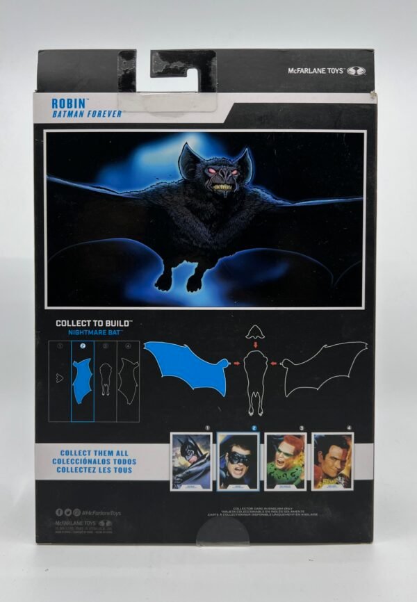 MCFARLANE BATMAN FOREVER MOVIE 4 SET ACTION FIGURES NEW