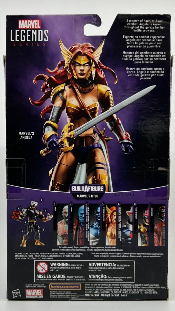 HASBRO MARVEL LEGENDS ANGELA 2016 ACTION FIGURE