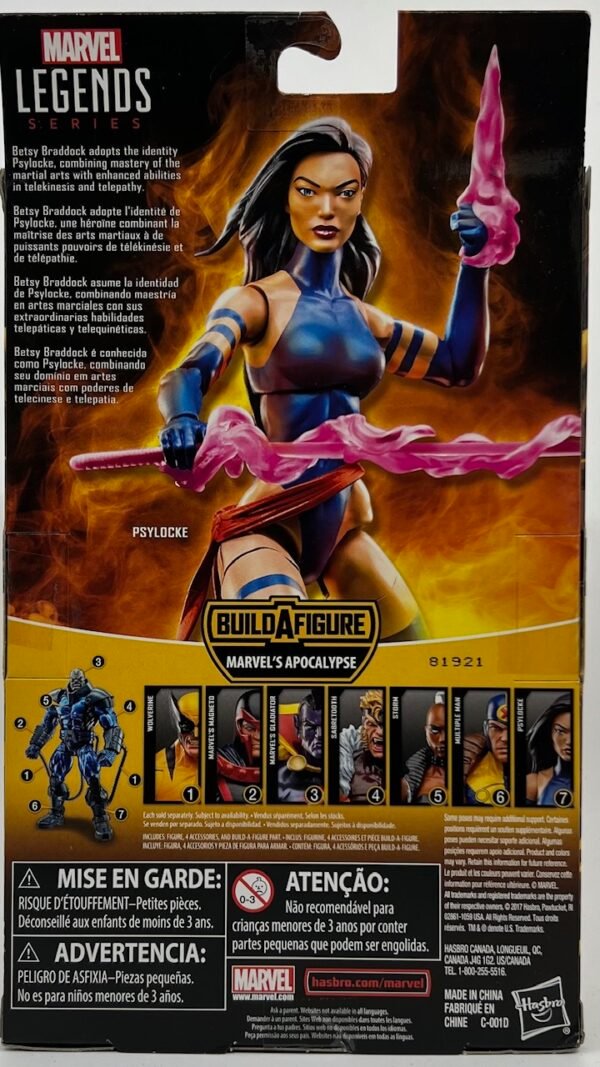 MARVEL LEGENDS PSYLOCKE VARIANT