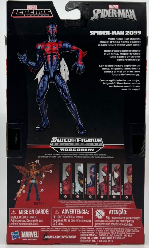 MARVEL LEGENDS SPIDER MAN 2099