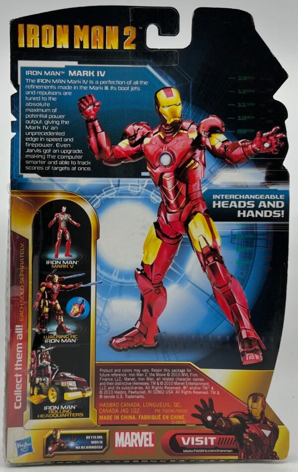 MARVEL LEGENDS IRON MAN 2 MOVIE 2010