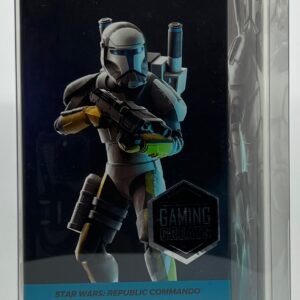 STAR WARS BLACK SERIES REPUBLIC COMMANDO RC-1262 SCORCH WITH PLASTIC CASE PROTECTOR