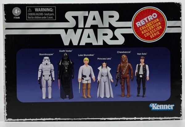 HASBRO STAR WARS RETRO COLLECTION A NEW HOPE 6 PACK NEW SEALED