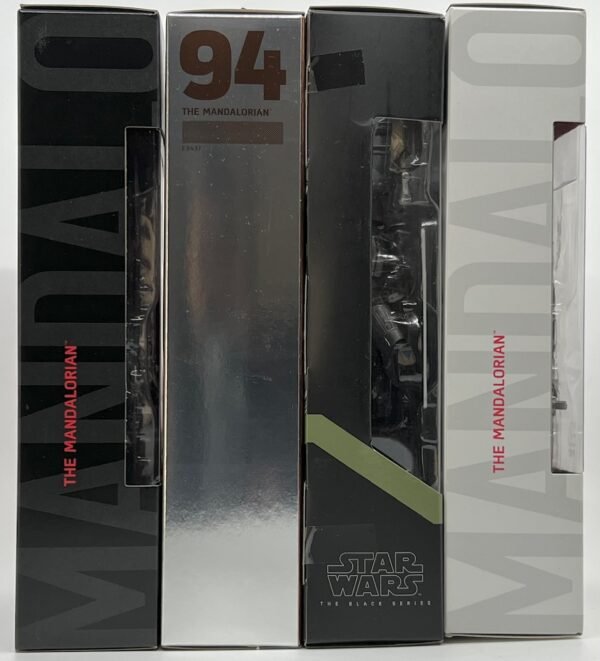 STAR WARS BLACK SERIES MANDALORIAN 4 LOT