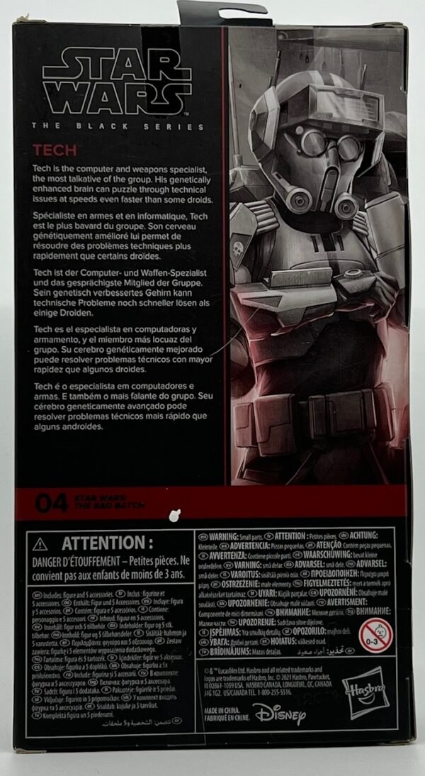 STAR WARS BLACK SERIES BAD BATCH TECH