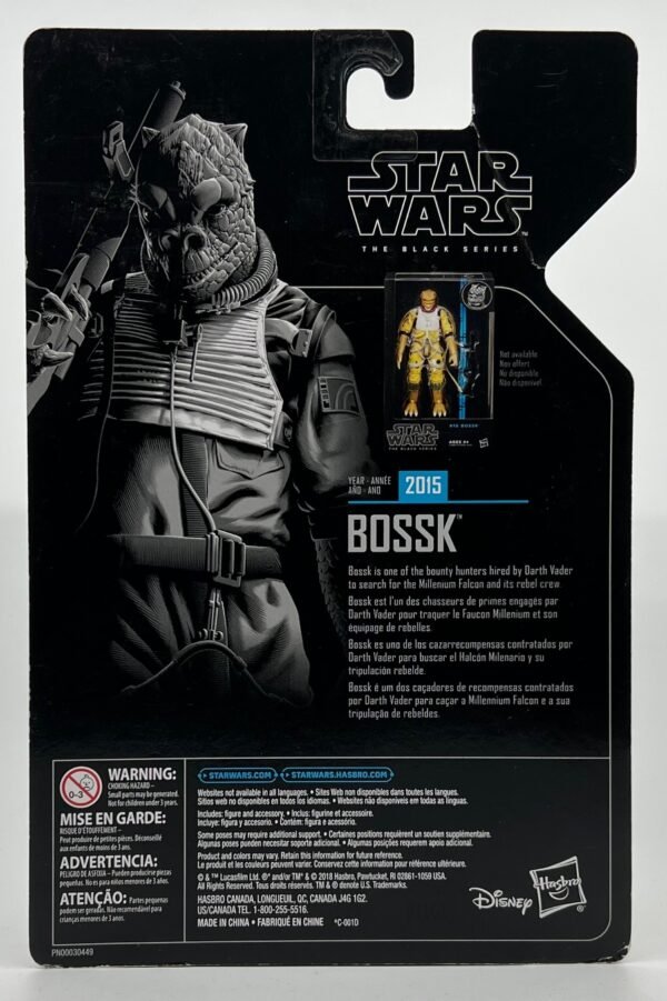 STAR WARS BOSSK BLACK SERIES