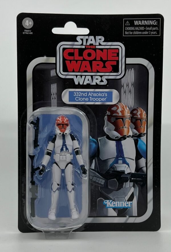 STAR WARS 332ND ASHOKA'S CLONE TROOPER VINTAGE COLLECTION