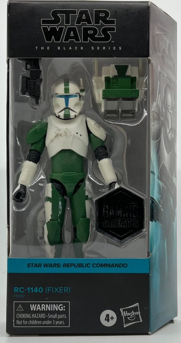 STAR WARS BLACK SERIES REPUBLIC COMMANDO RC-1140 FIXER