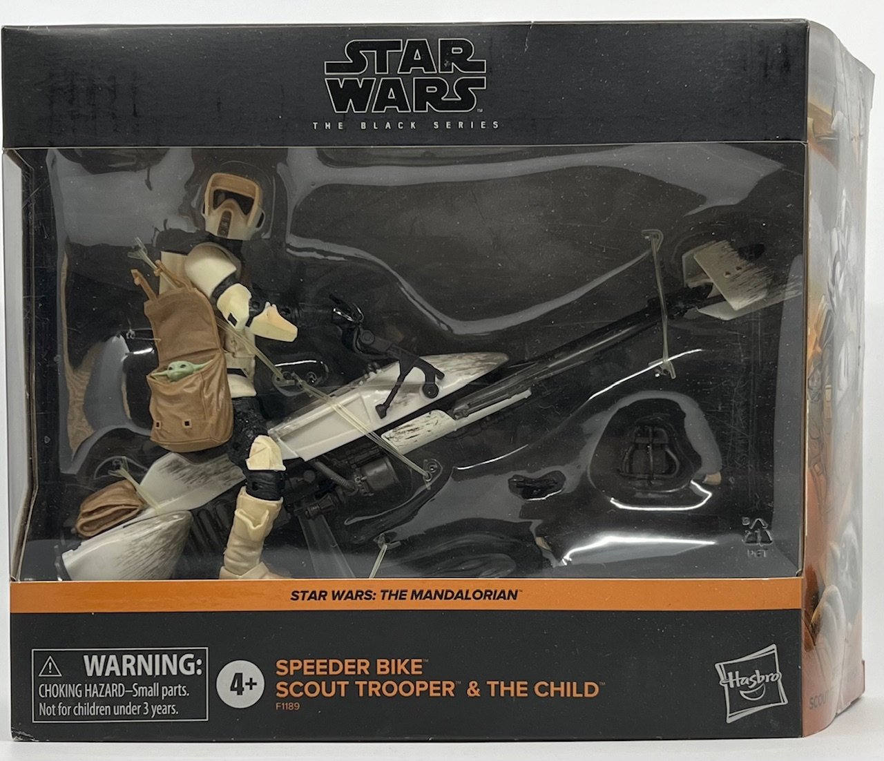 STAR WARS BLACK SERIES SPEEDER BIKE SCOUT TROOPER & THE CHILD - Not-So ...