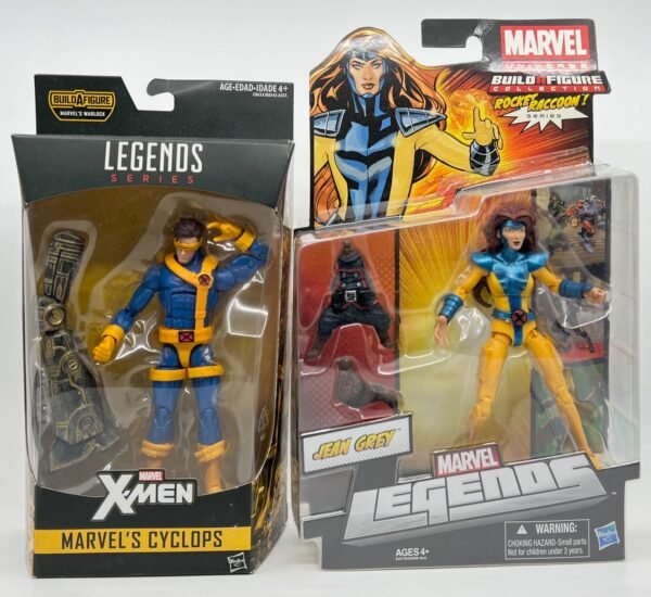 MARVEL LEGENDS CYCLOPS & JEAN GREY SET 2012