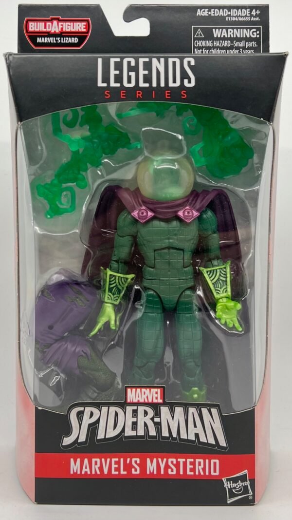 IMG_3860 MARVEL LEGENDS MYSTERIO VARIANT/CHASE GREEN HEAD