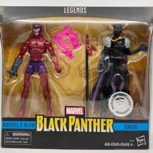 HASBRO MARVEL LEGENDS KLAW SHURI 2 PACK TRU EXCLUSIVE 2107