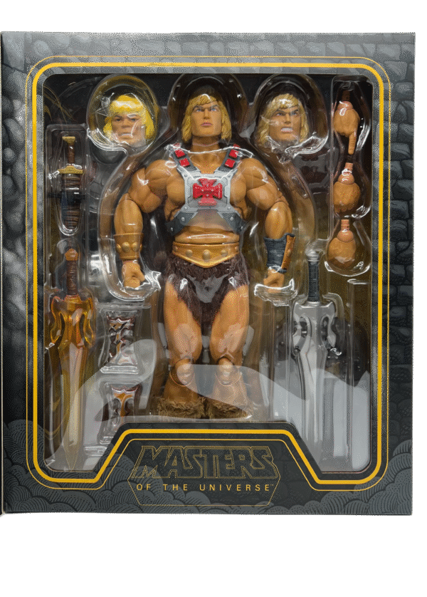 Masters of the Universe He-Man Deluxe Figure Mondo Exclusive MOTU ACTION FIGURE 12 INCH NEW