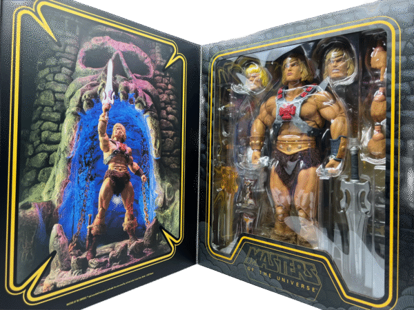 Masters of the Universe He-Man Deluxe Figure Mondo Exclusive MOTU ACTION FIGURE 12 INCH NEW