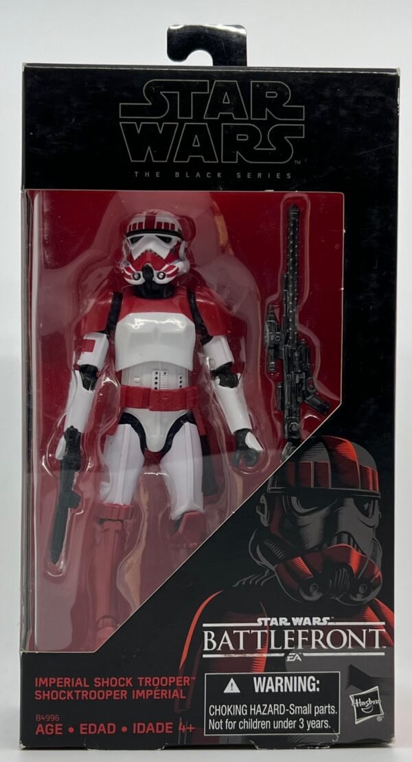 STAR WARS BATTLEFRONT IMPERIAL SHOCKTROOPER BLACK SERIES