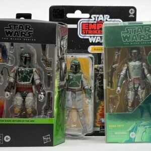 STAR WARS BOBA FETT BLACK SERIES 6 INCH SCALE SET