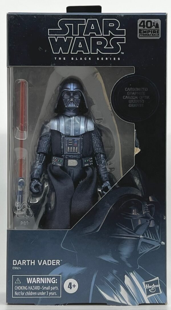STAR WARS DARTH VADER CARBONIZED BLACK SERIES