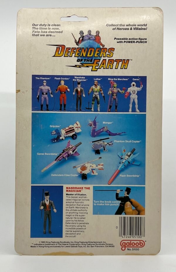 IMG_3613 (1) GALOOB DEFENDERS OF THE EARTH MANDRAKE 1988