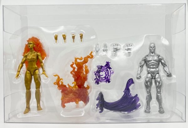 MARVEL LEGENDS HASLAB GALACTUS FRANKIE RAYE NOVA & SILVER SURFER(LOOSE).