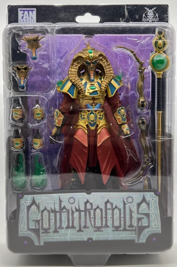 Four Horsemen Gothitropolis: Scarabus Gold (2015) Action Figure - New