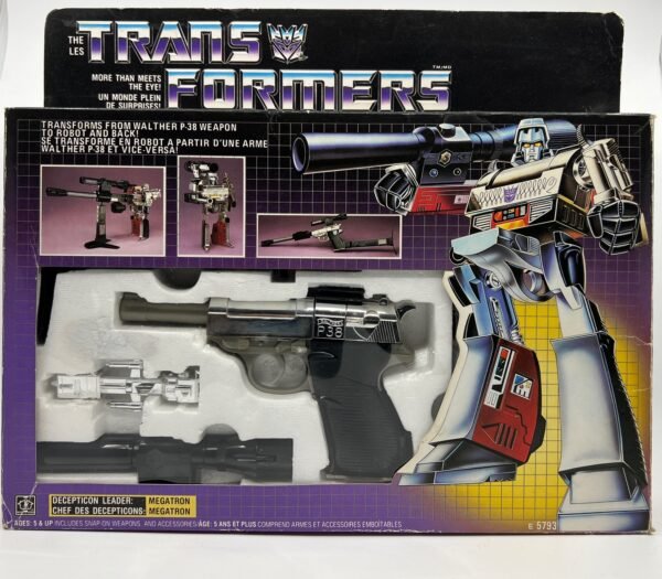 HASBRO TAKARA 1984 TRANSFORMERS G1 MEGATRON DECEPTICONS COMPLETE