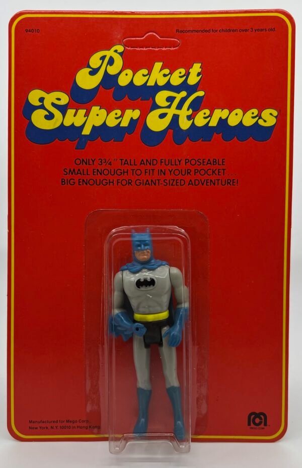 MEGO DC POCKET SUPER HEROES BATMAN MINT 1979 UNPUNCHED