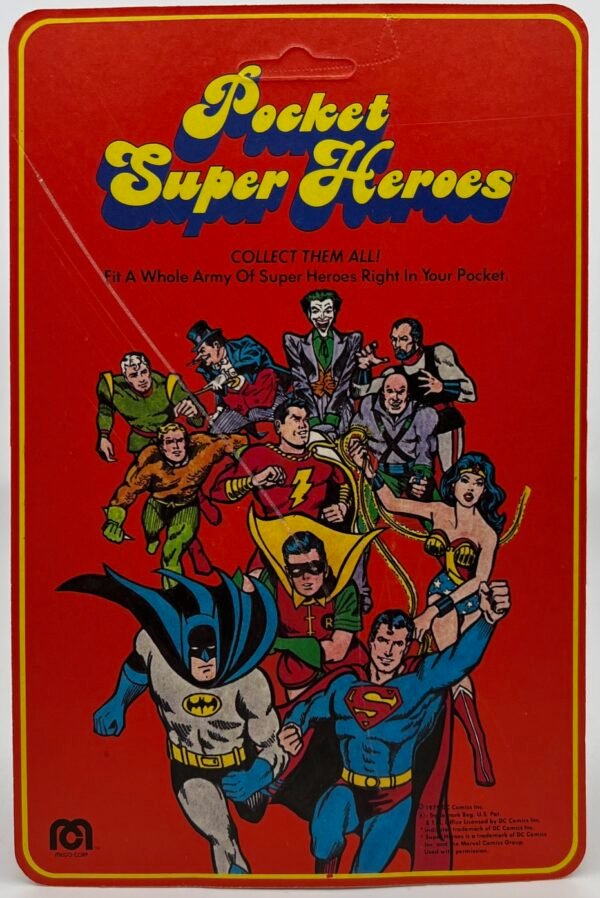MEGO DC POCKET SUPER HEROES BATMAN MINT 1979 UNPUNCHED