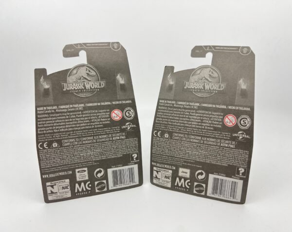 MATCHBOX JURASSIC PARK SET (2)