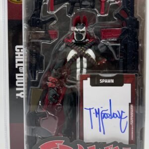MCFARLANE CALL OF DUTY SPAWN SIGNED
