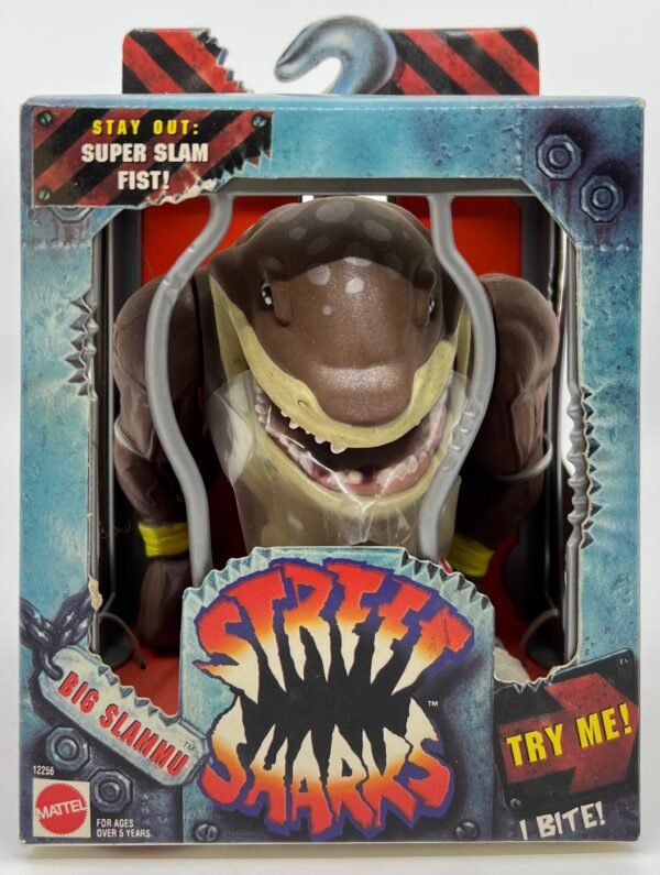 MATTEL STREET SHARKS BIG SLAMMU 1994