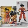 BANDAI FIGUARTS DRAGON BALL SON GOKU A SAIYAN RAISED ON EARTH,POWER,POLE AND CARD