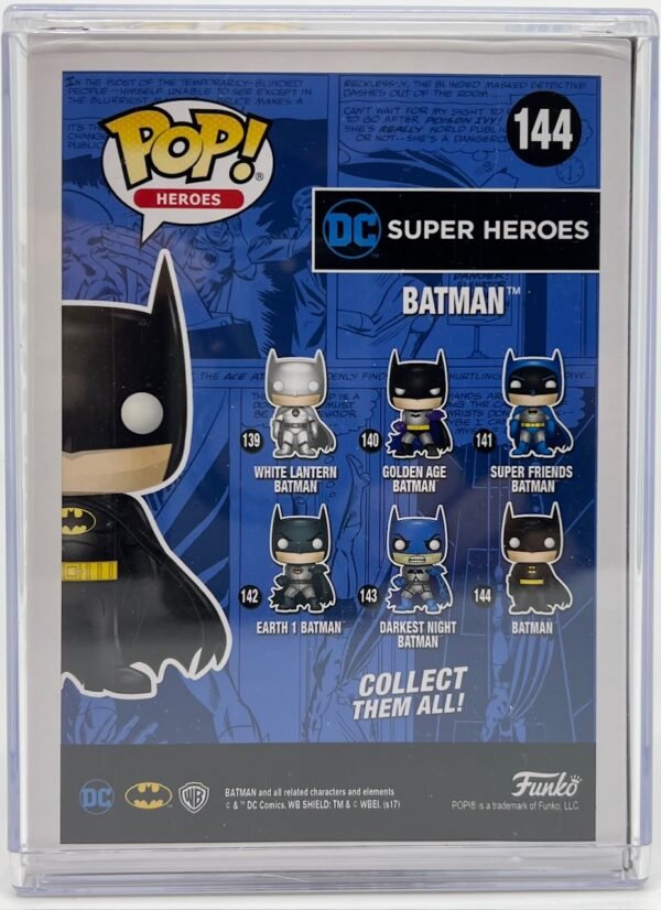 FUNKO POP SDCC 2017 BATMAN CHROME