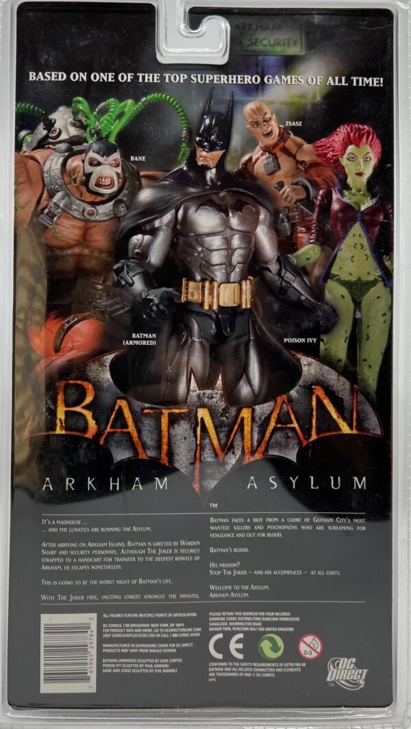 DC DIRECT BATMAN ARKHAM ASYLUM BANE SERIES 2 ACTION FIGURE NEW SEALED