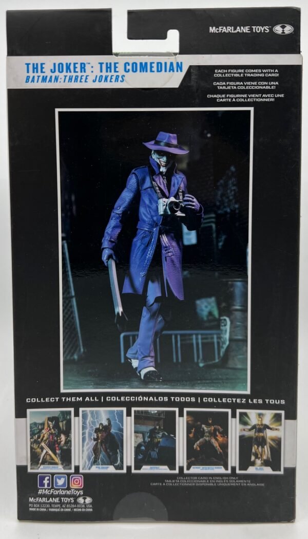 MCFARLANE THE THREE JOKERS,JOKER THE COMEDIAN