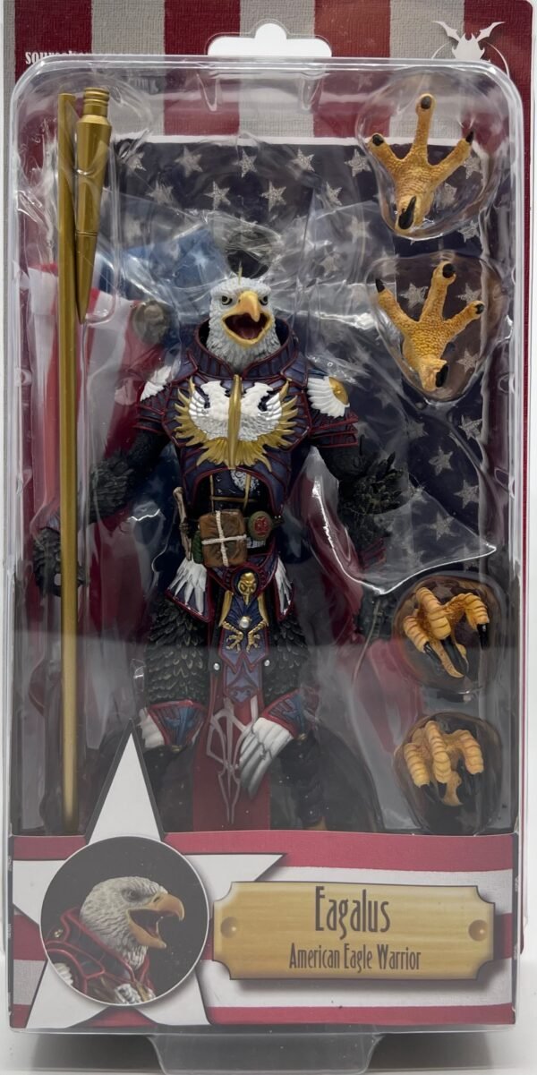 FOUR HORSEMEN GOTHITROPOLIS EAGALUS AMERICAN EAGLE ACTION FIGURE WARRIORS NEW